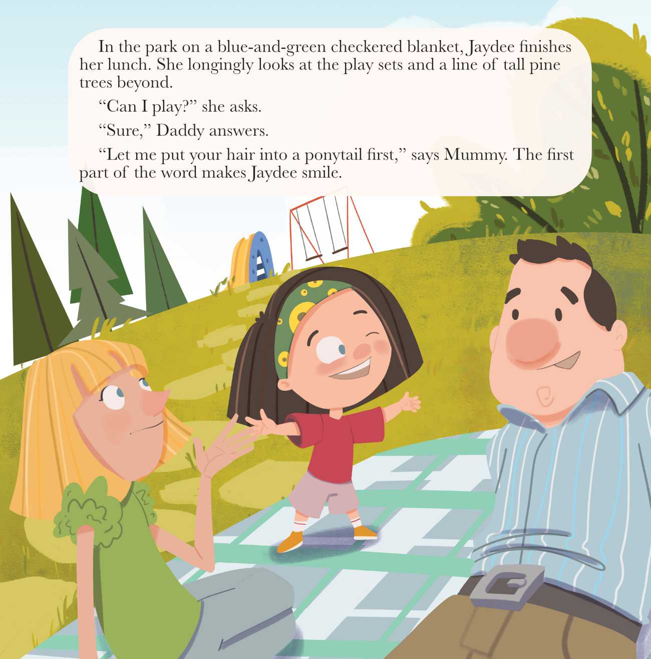 Bedtime stories Jaydee and the Garden Surprise short stories for kids page 12