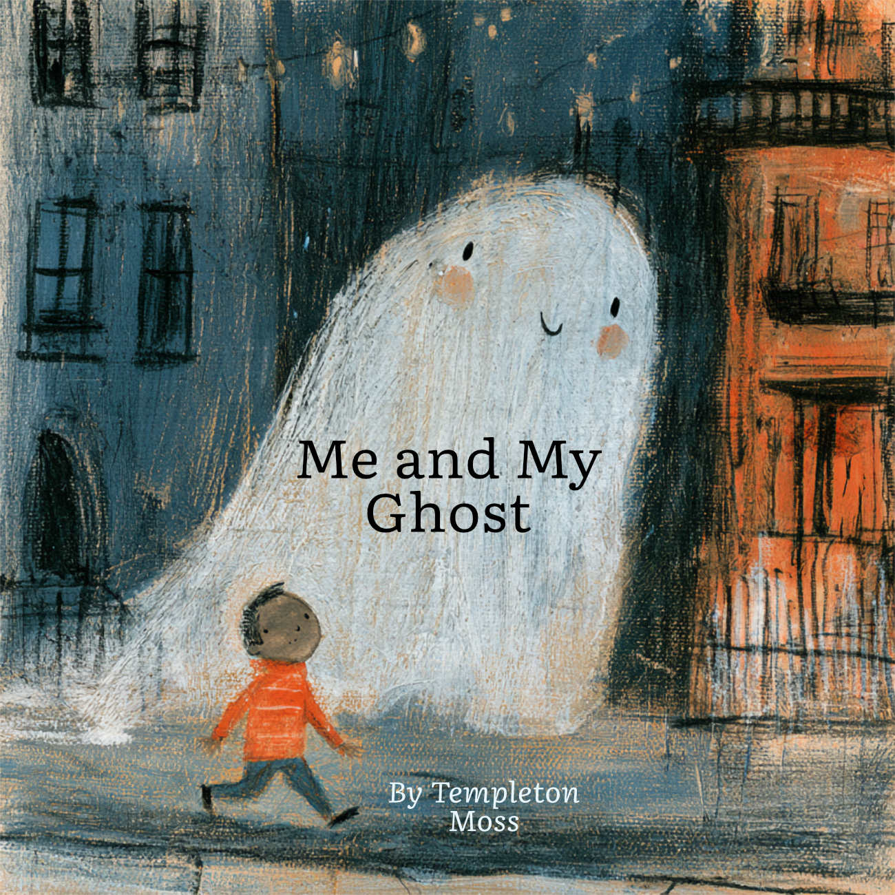 Halloween poems Me and My Ghost by Templeton Moss cover