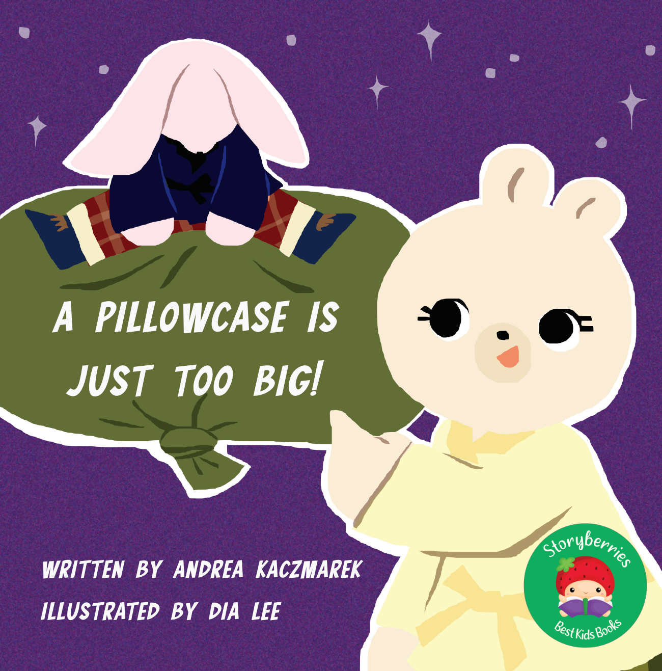 Bedtime Stories for Xmas A Pillowcase Is Just Too Big short Christmas stories for kids cover