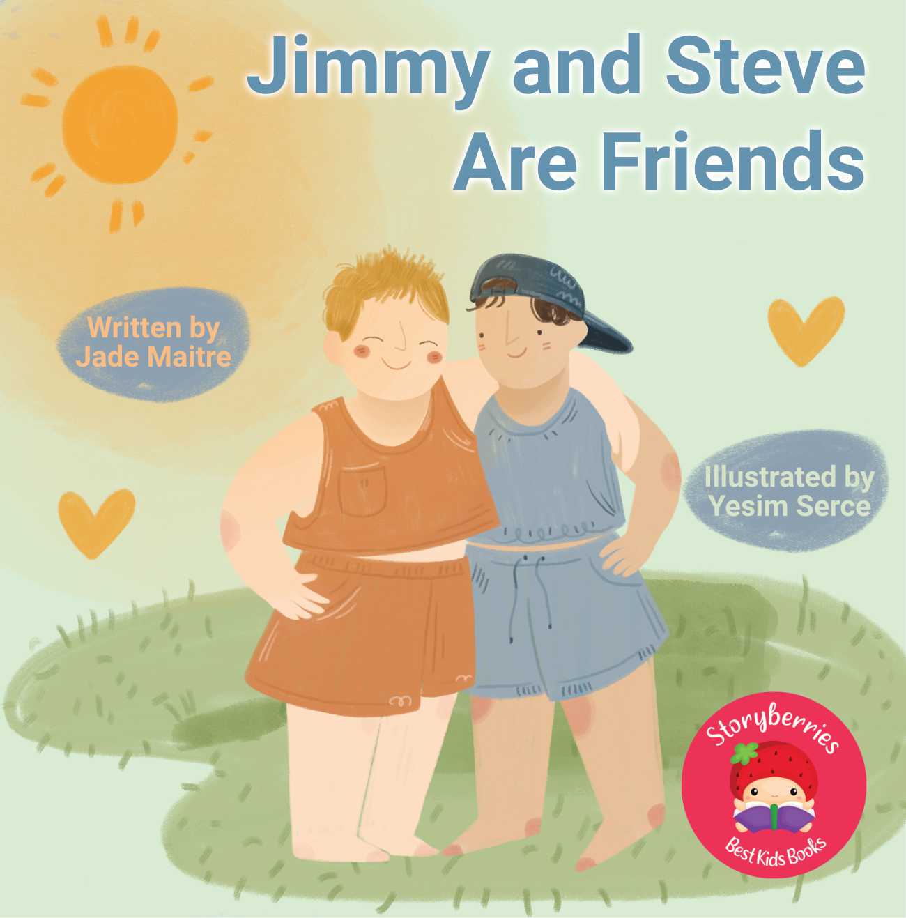 Bedtime Stories Jimmy and Steve Are Friends short stories for kids cover