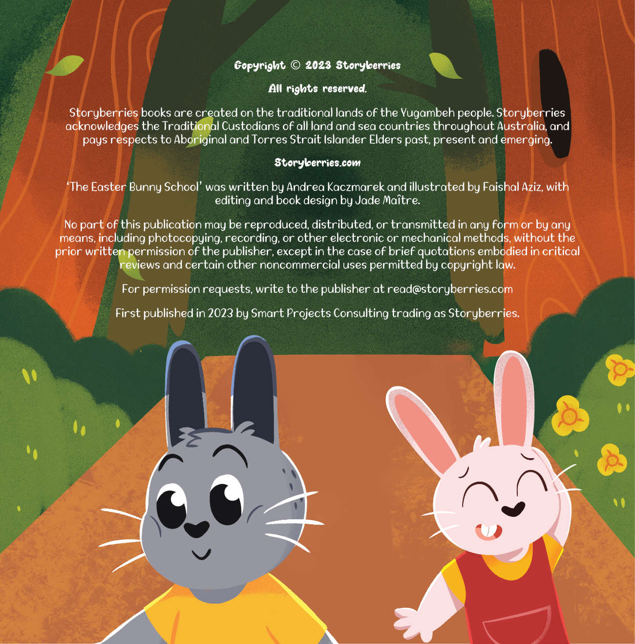 Bedtime stories The Easter Bunny School short Easter stories for kids page 1