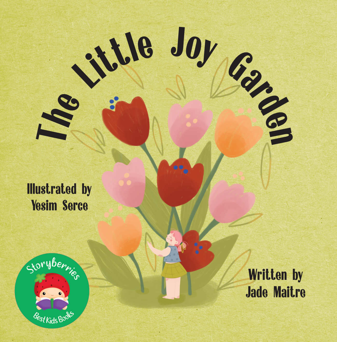 Bedtime stories The Little Joy Garden by Jade Maitre inspirational stories for kids cover