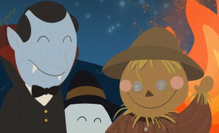The Friendly Ghost halloween stories header