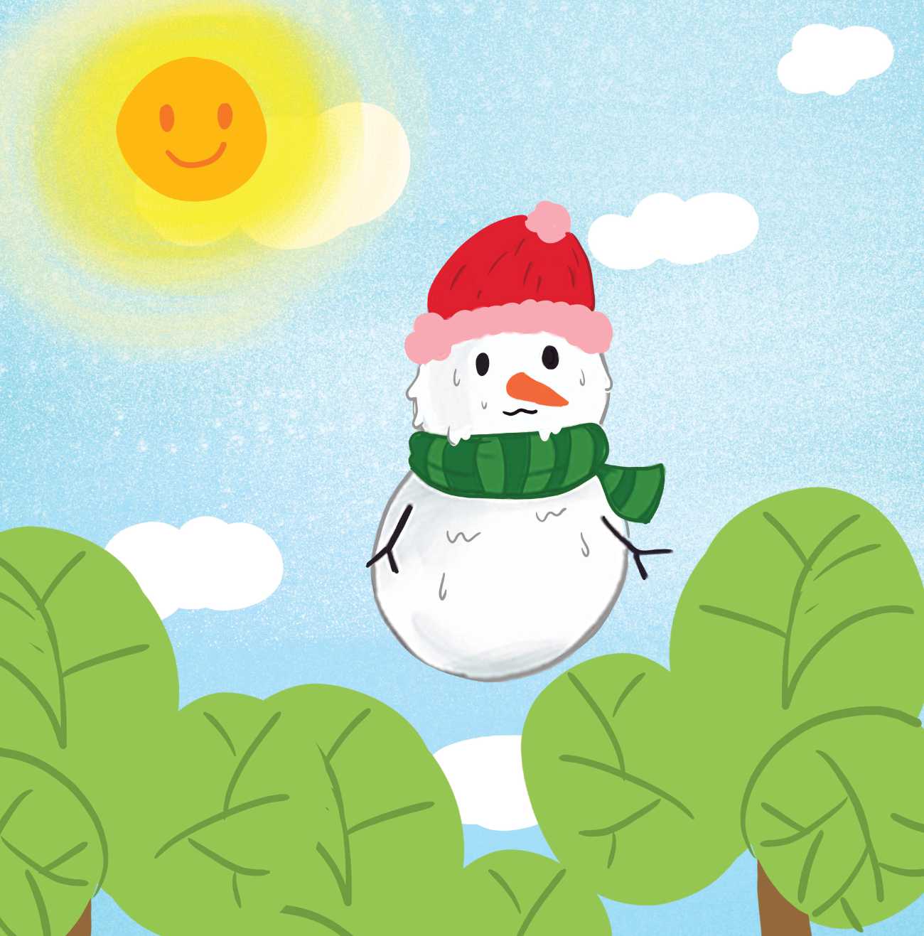Bedtime Stories A Summer Snowman short stories for kids page 30