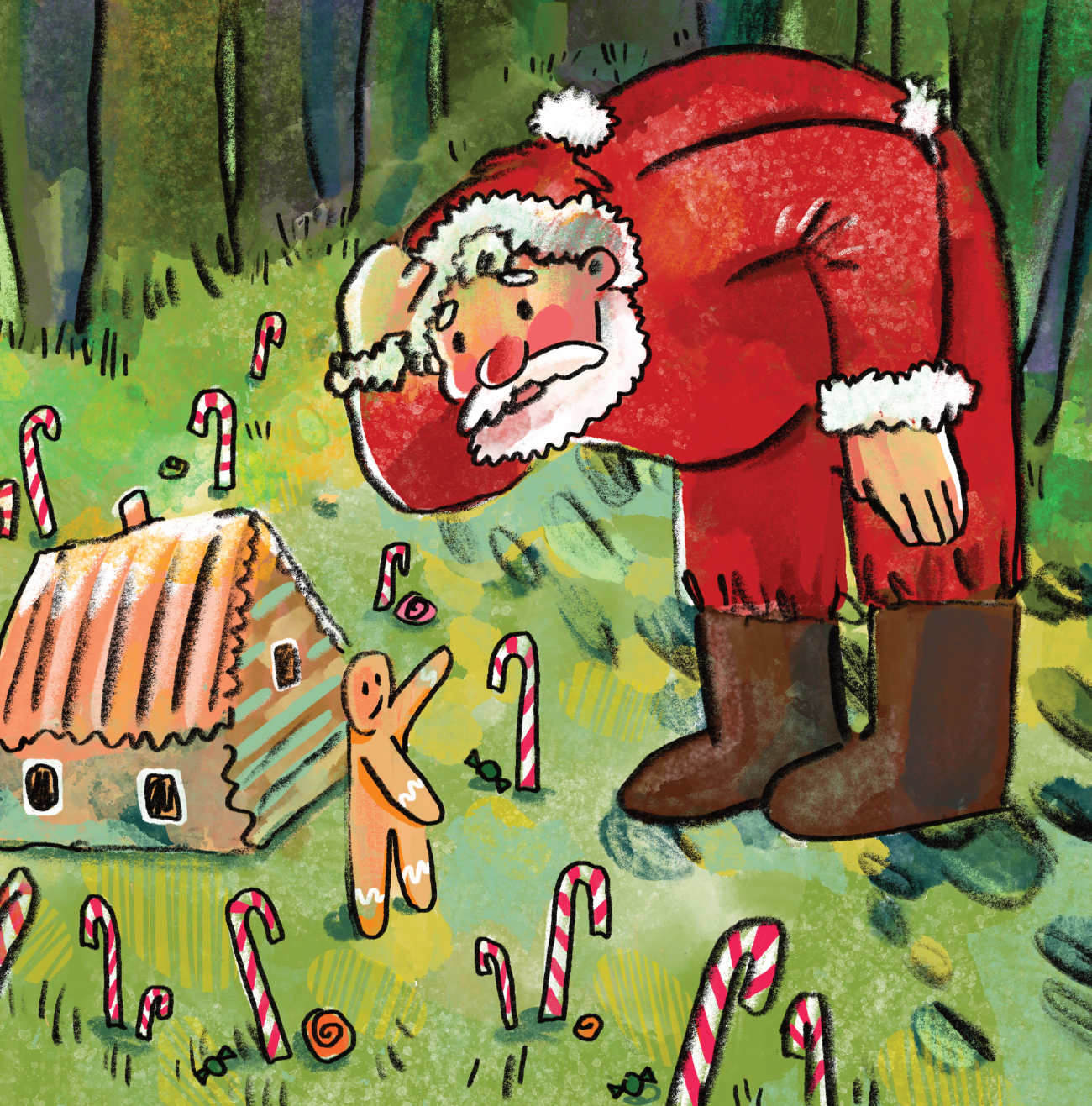 Bedtime Stories Where is Santas Cat christmas stories for kids page 22