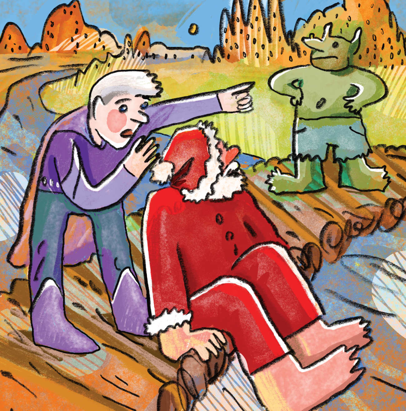 Bedtime Stories Where is Santas Cat christmas stories for kids page 34