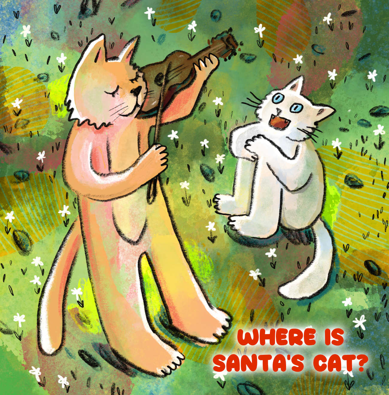 Bedtime Stories Where is Santas Cat christmas stories for kids page 4