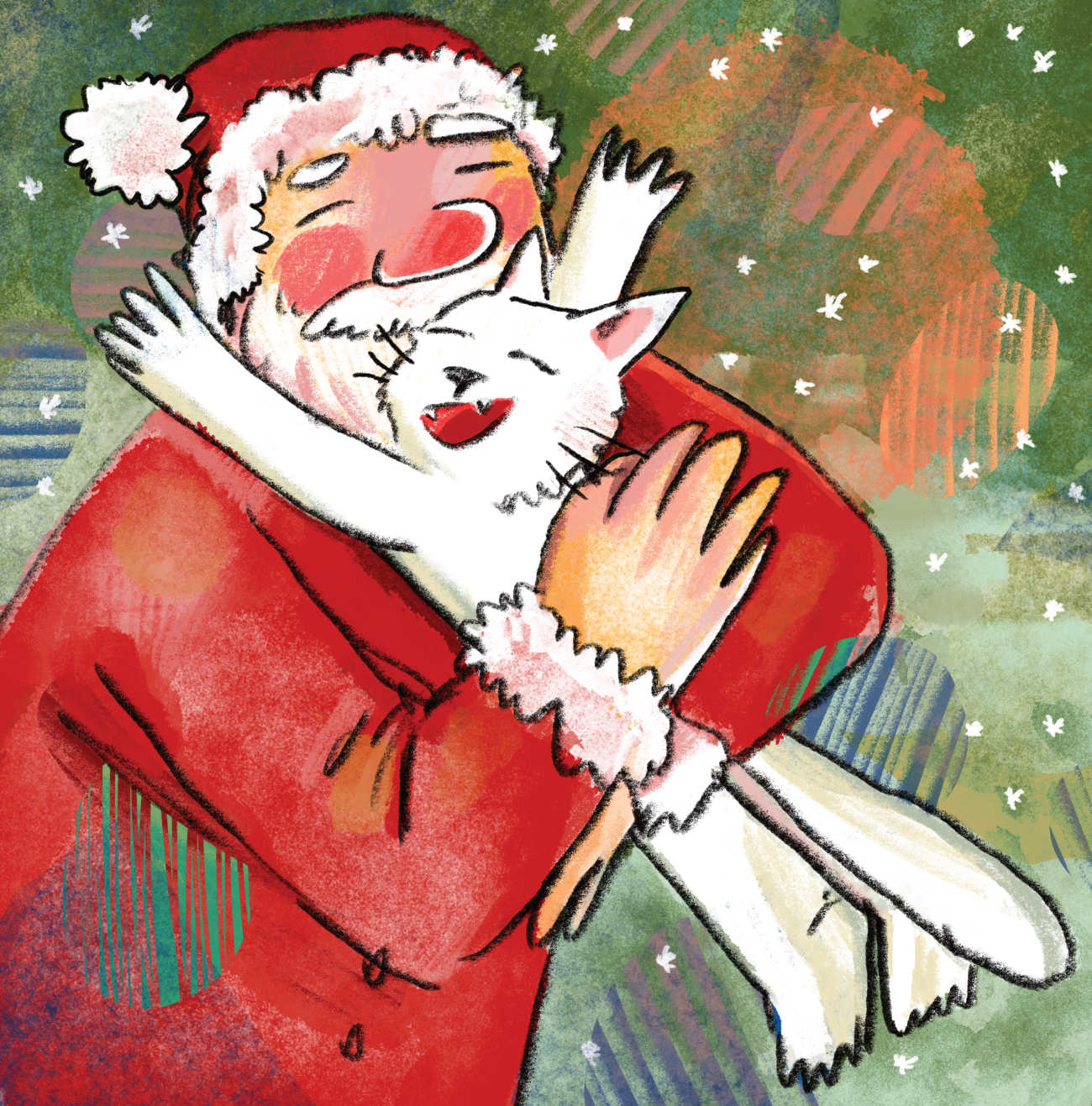 Bedtime Stories Where is Santas Cat christmas stories for kids page 42