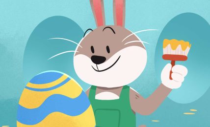 Bedtime Stories The Great Big Easter Mix Up short stories for kids Header Illustration