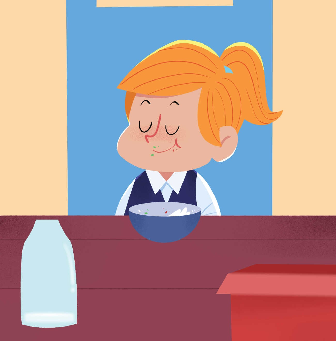 Bedtime stories I Can Get Ready for School... All By Myself! short stories for kids page 16