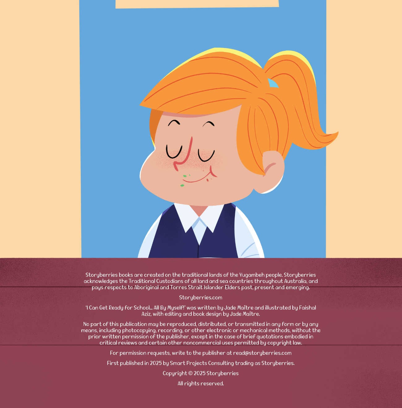 Bedtime stories I Can Get Ready for School... All By Myself! short stories for kids page 3