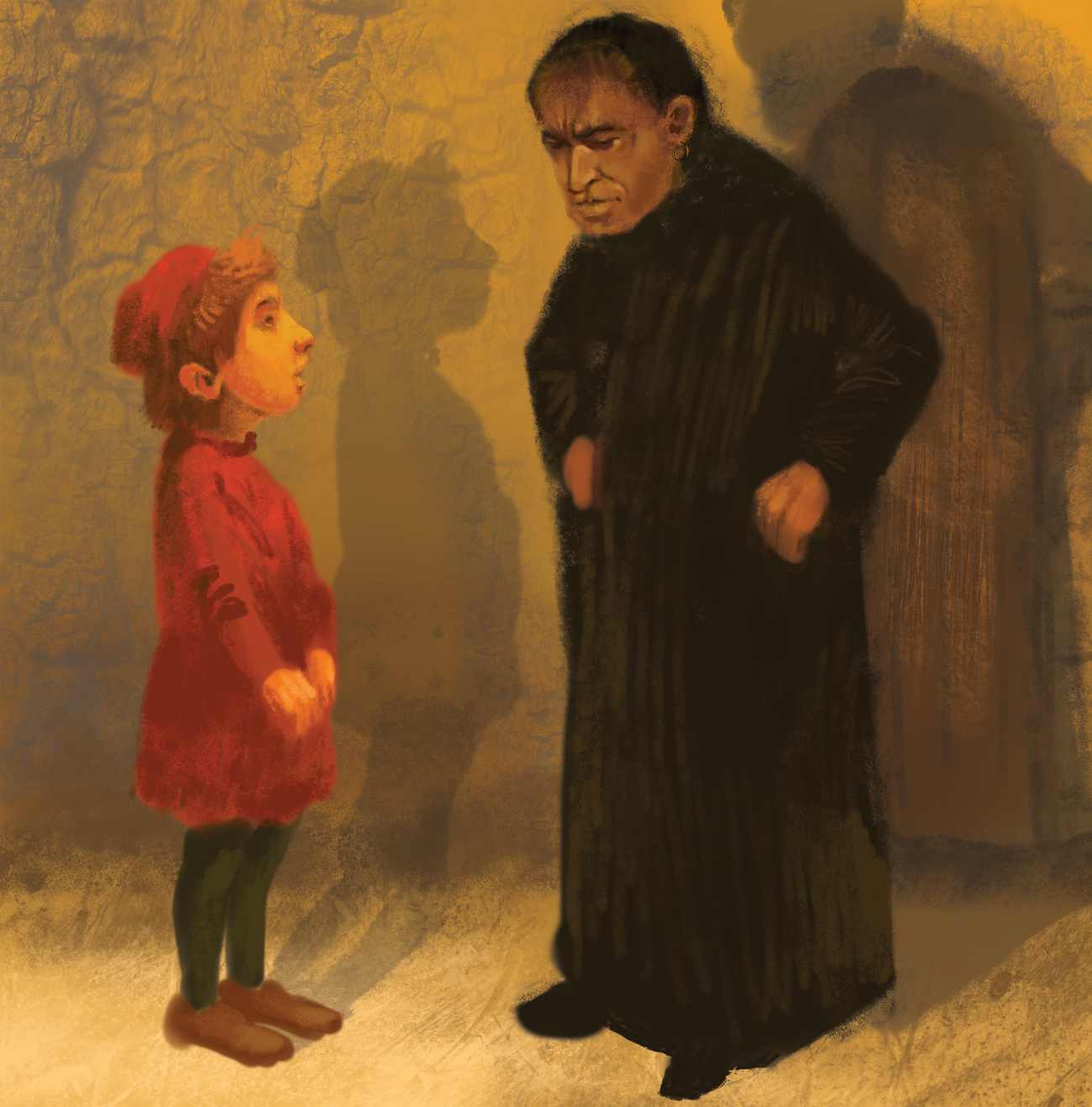 Dark fairy tales The Boy and the Sorcerer Once Untold Folklore Illustrated Fairytale Collection 13