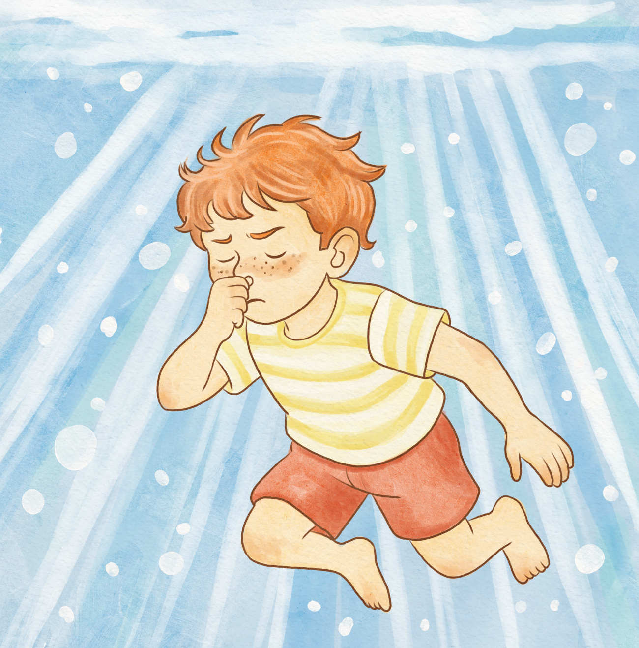 Bedtime stories Big Wave Coming short stories for kids about tantrums and big feelings page 15