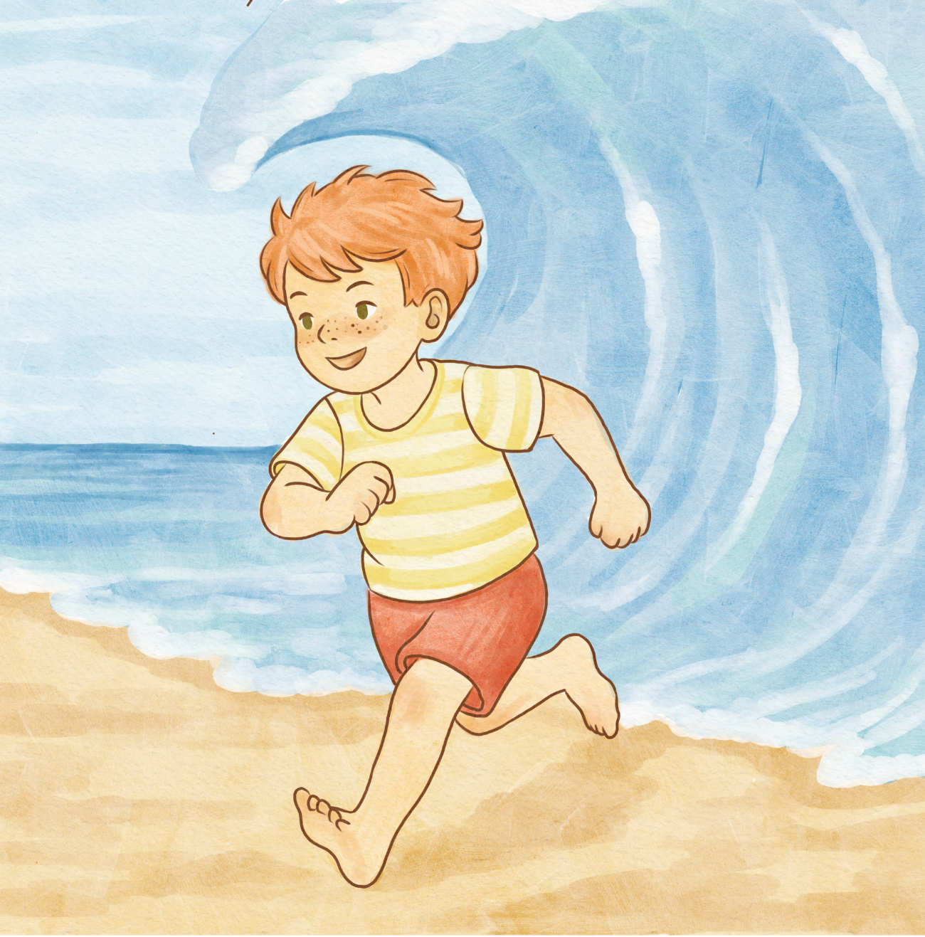 Bedtime stories Big Wave Coming short stories for kids about tantrums and big feelings page 19