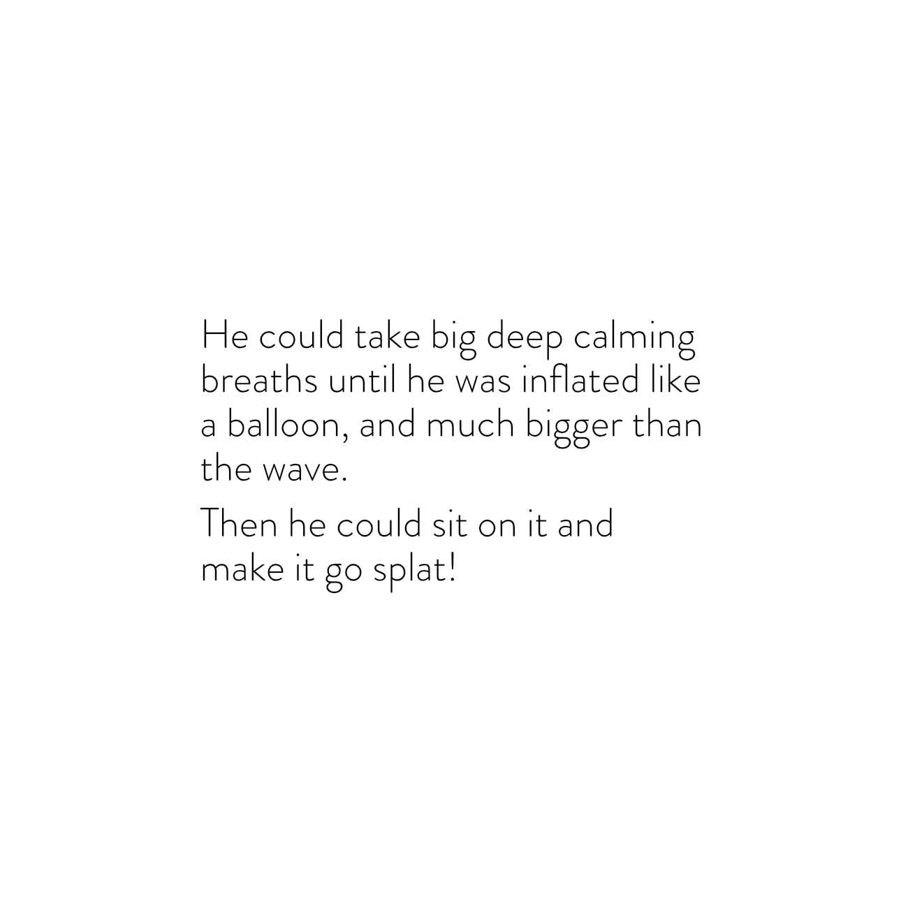 Bedtime stories Big Wave Coming short stories for kids about tantrums and big feelings page 26