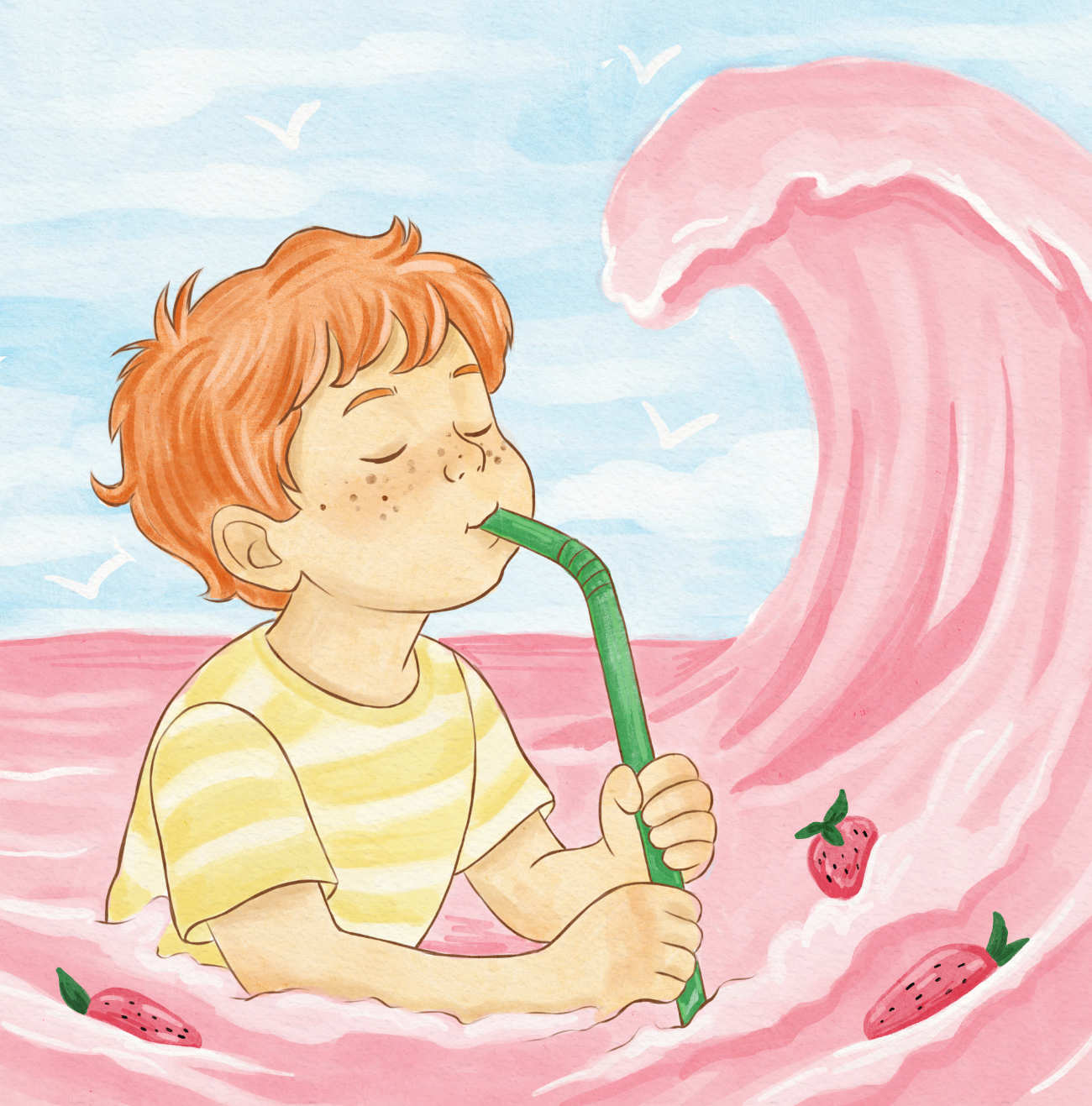 Bedtime stories Big Wave Coming short stories for kids about tantrums and big feelings page 31