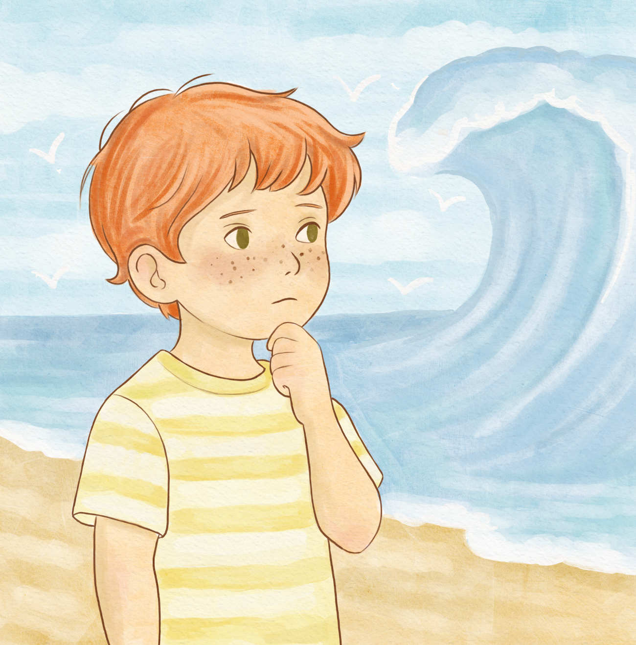 Bedtime stories Big Wave Coming short stories for kids about tantrums and big feelings page 33