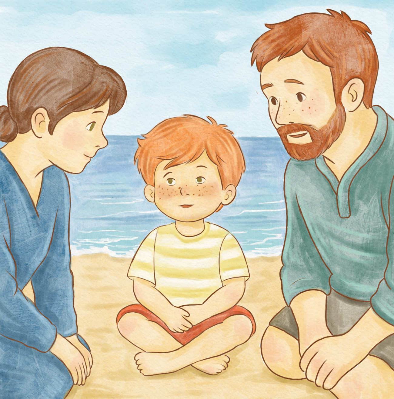 Bedtime stories Big Wave Coming short stories for kids about tantrums and big feelings page 39