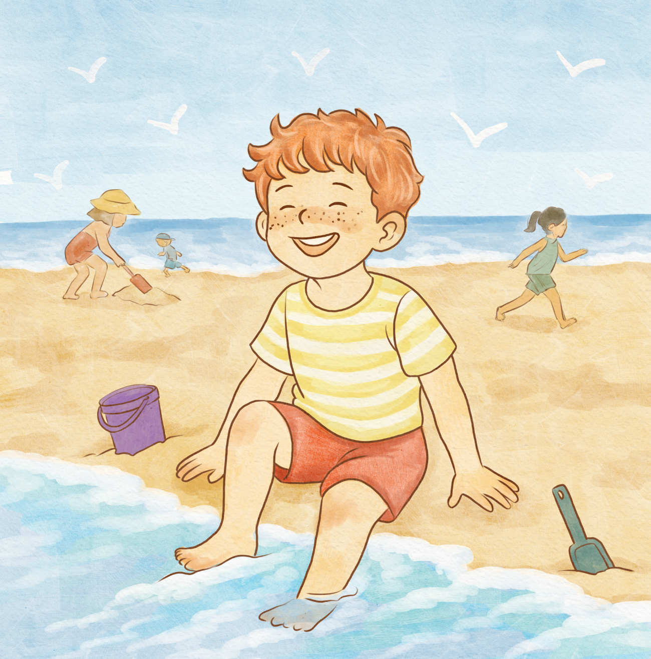 Bedtime stories Big Wave Coming short stories for kids about tantrums and big feelings page 3