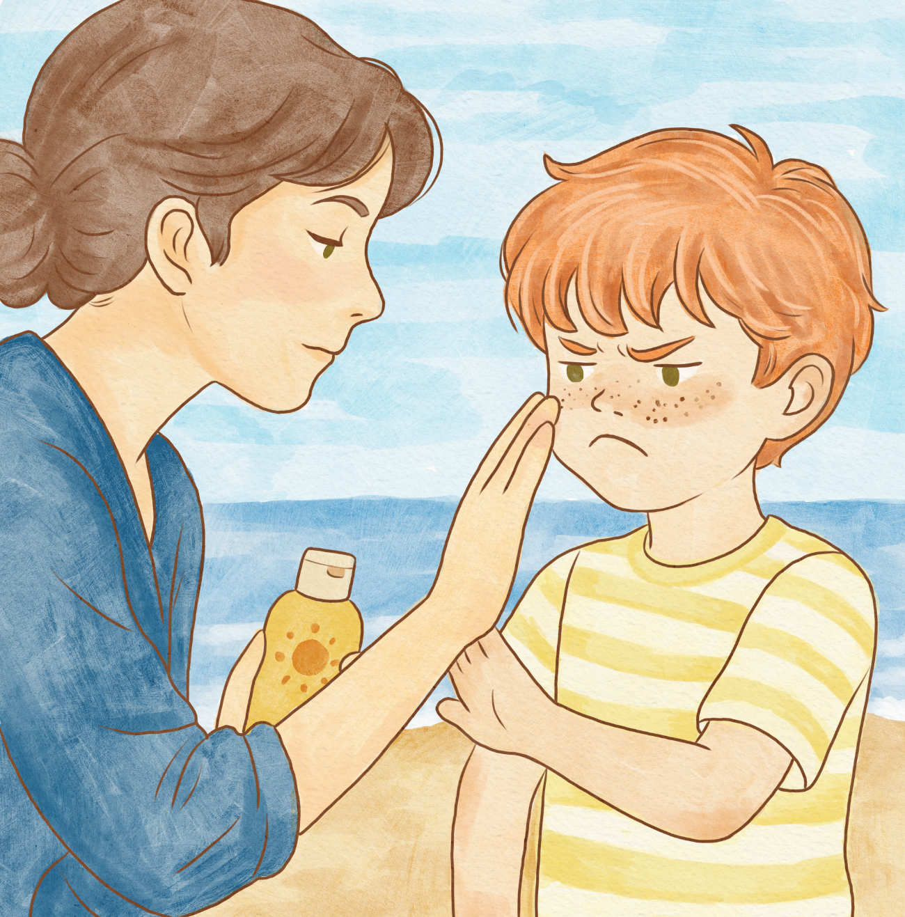 Bedtime stories Big Wave Coming short stories for kids about tantrums and big feelings page 5