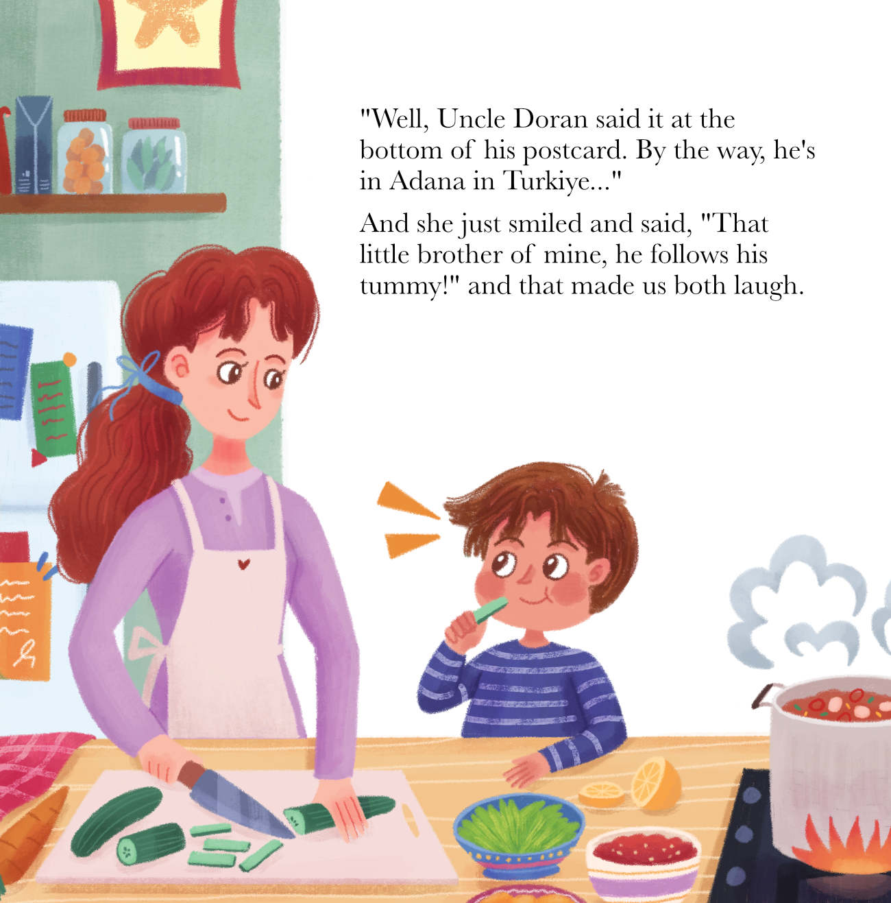 Bedtime stories Long-Lost Uncle Doran storybooks online page 14