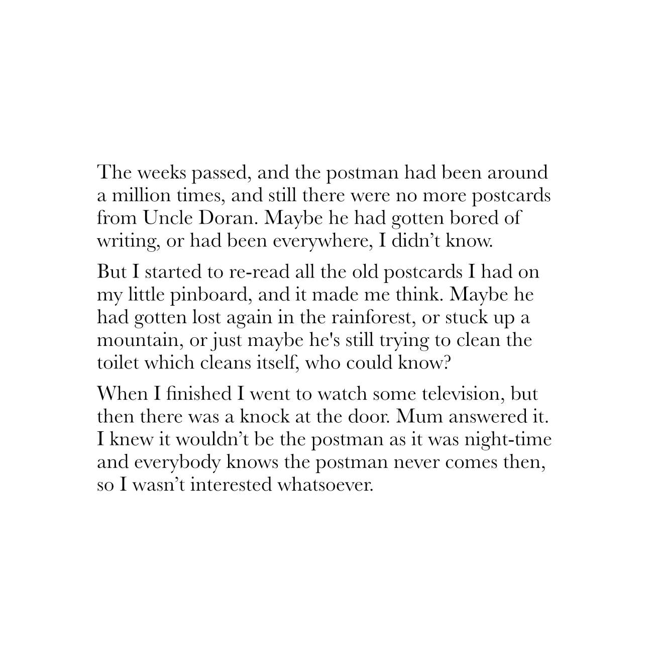 Bedtime stories Long-Lost Uncle Doran storybooks online page 41
