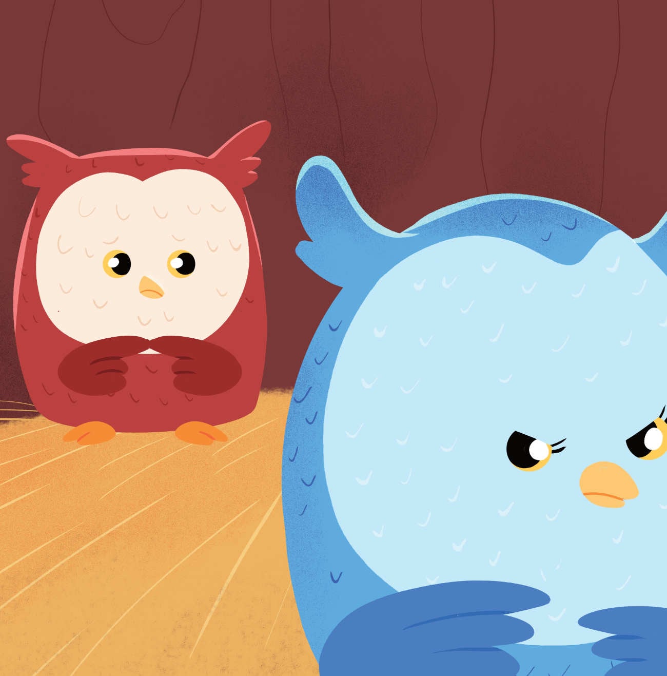 Bedtime stories The Owl Who Stopped Pretending storybooks online page 9