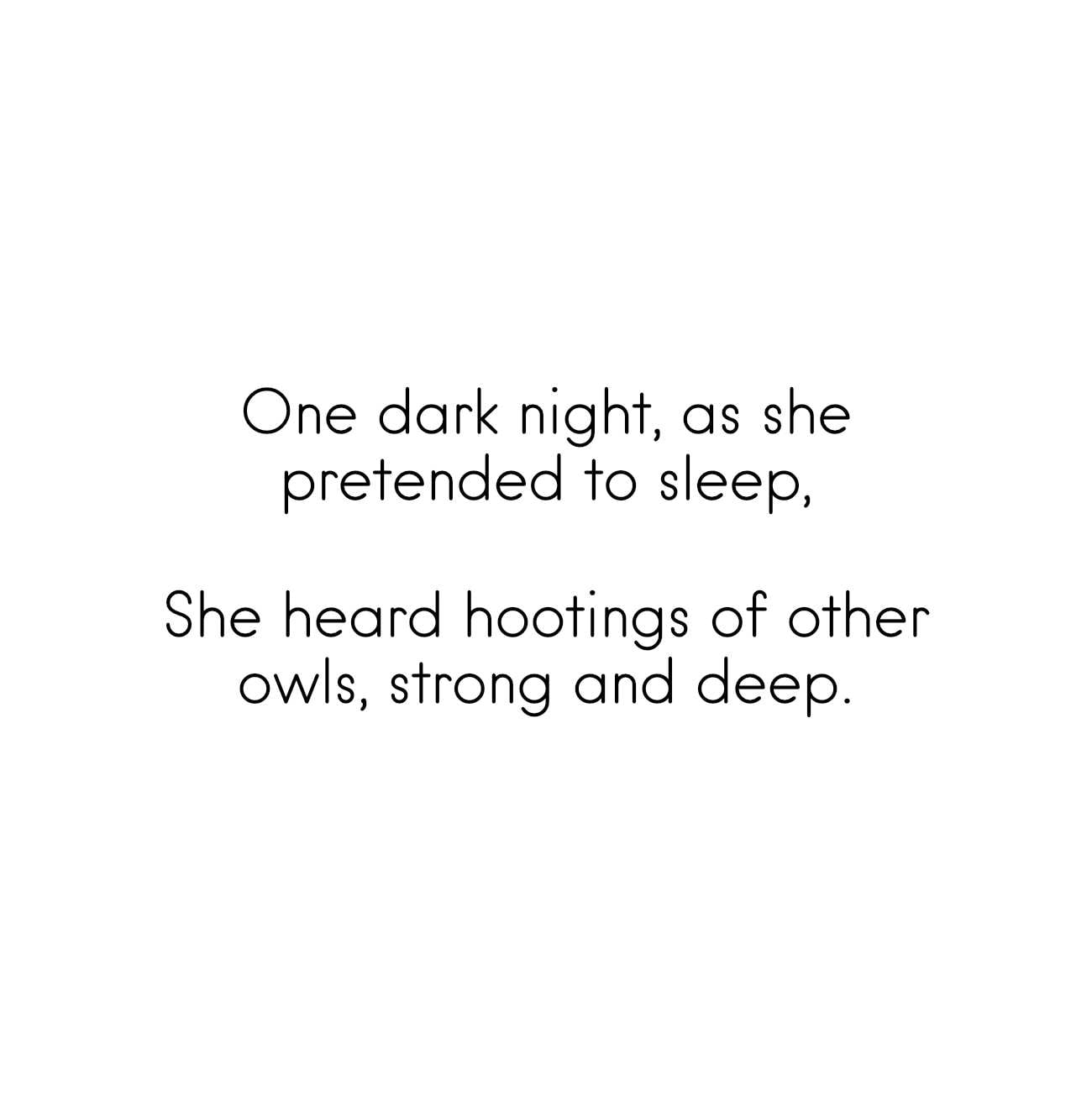 Bedtime stories The Owl Who Stopped Pretending storybooks online page 22