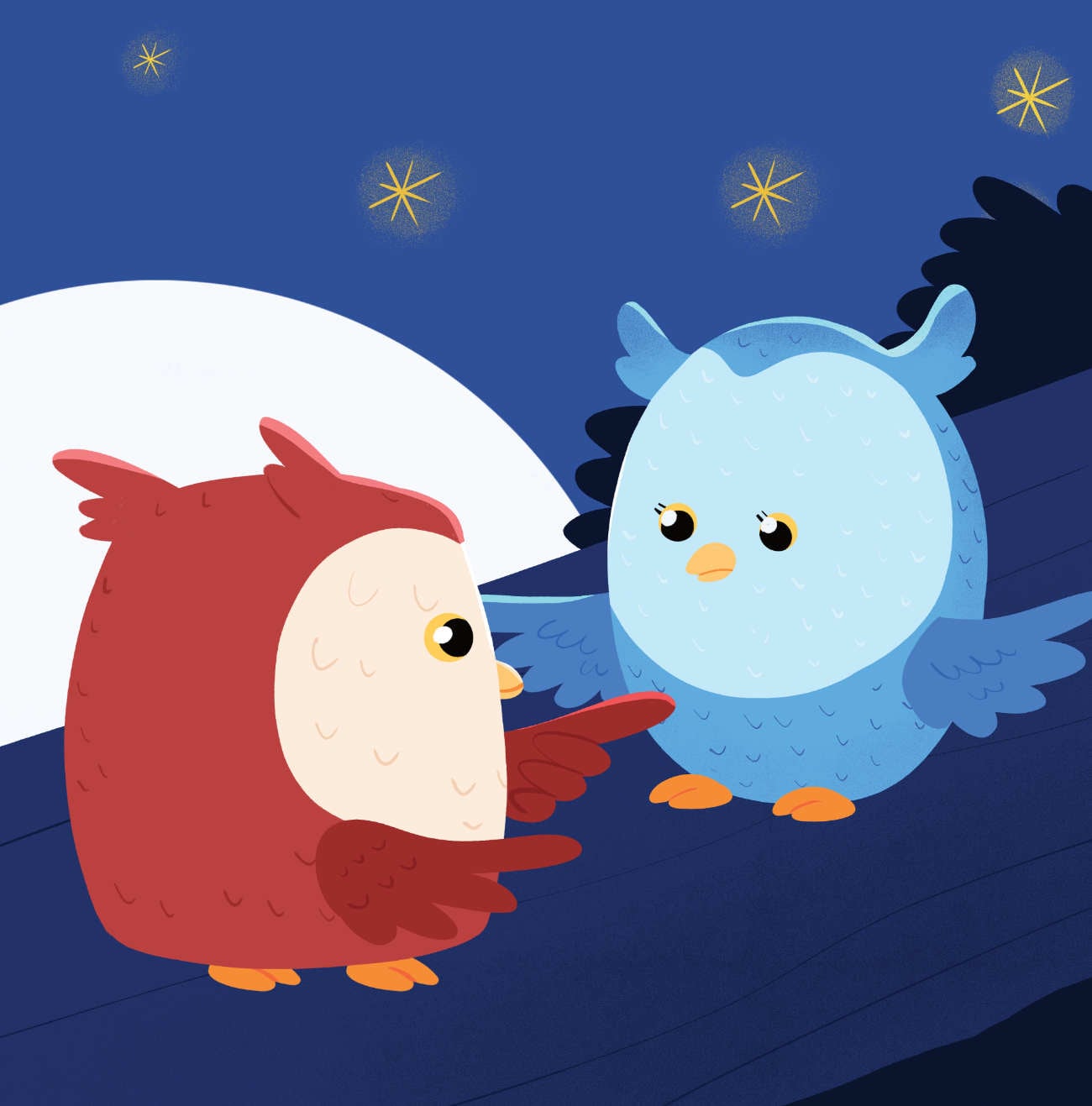 Bedtime stories The Owl Who Stopped Pretending storybooks online page 37