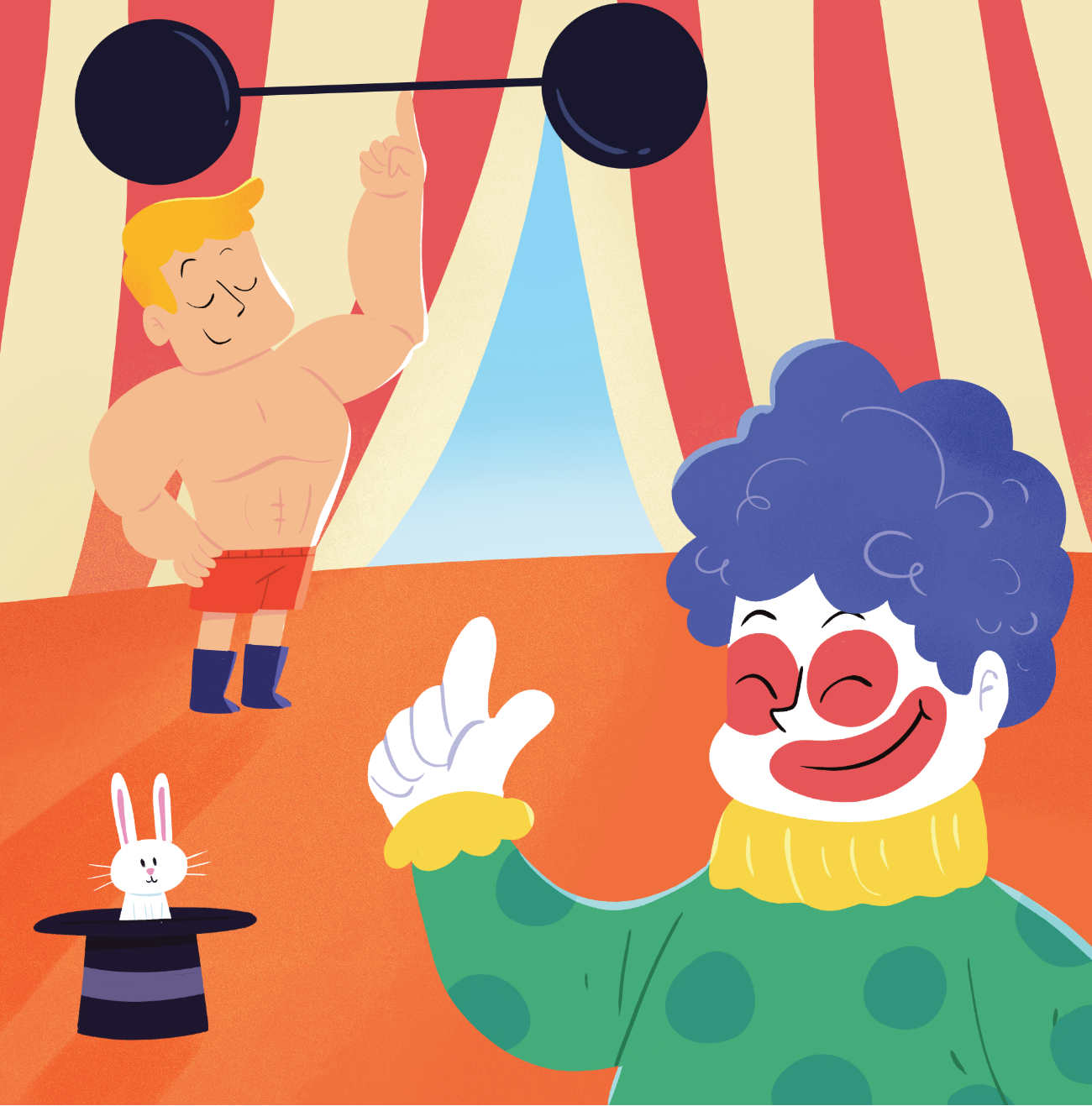 Bedtime stories The Circus School short stories for kids page 9