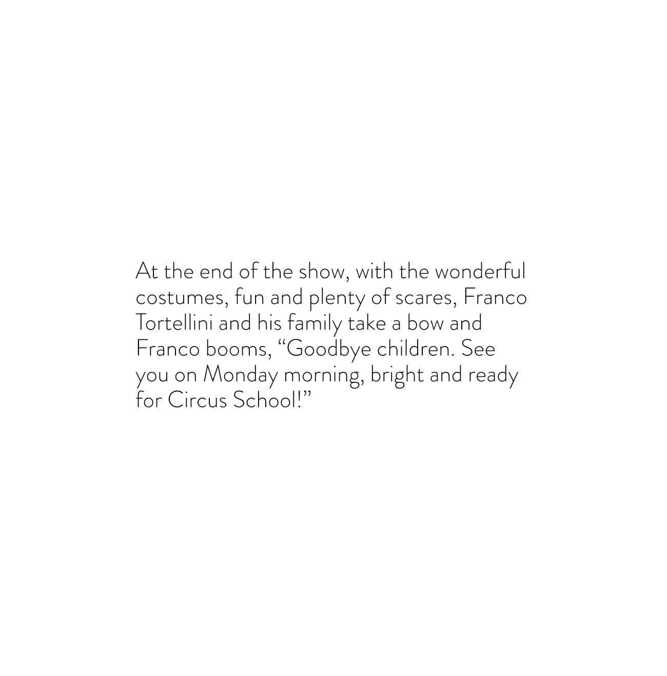 Bedtime stories The Circus School short stories for kids page 12