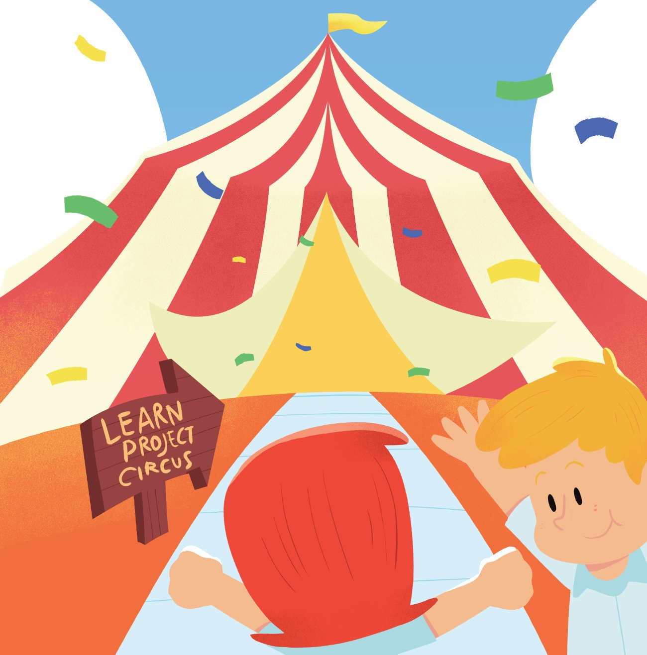 Bedtime stories The Circus School short stories for kids page 15