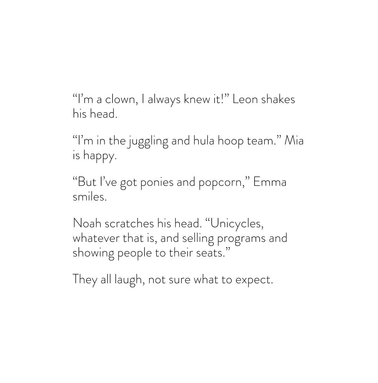Bedtime stories The Circus School short stories for kids page 22