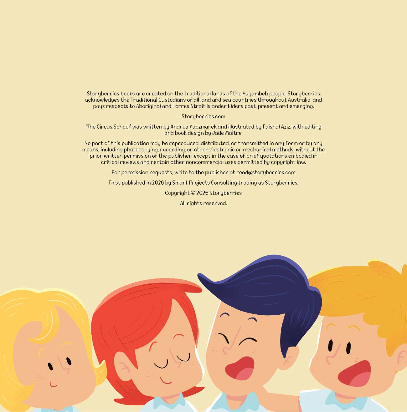 Bedtime stories The Circus School short stories for kids credits