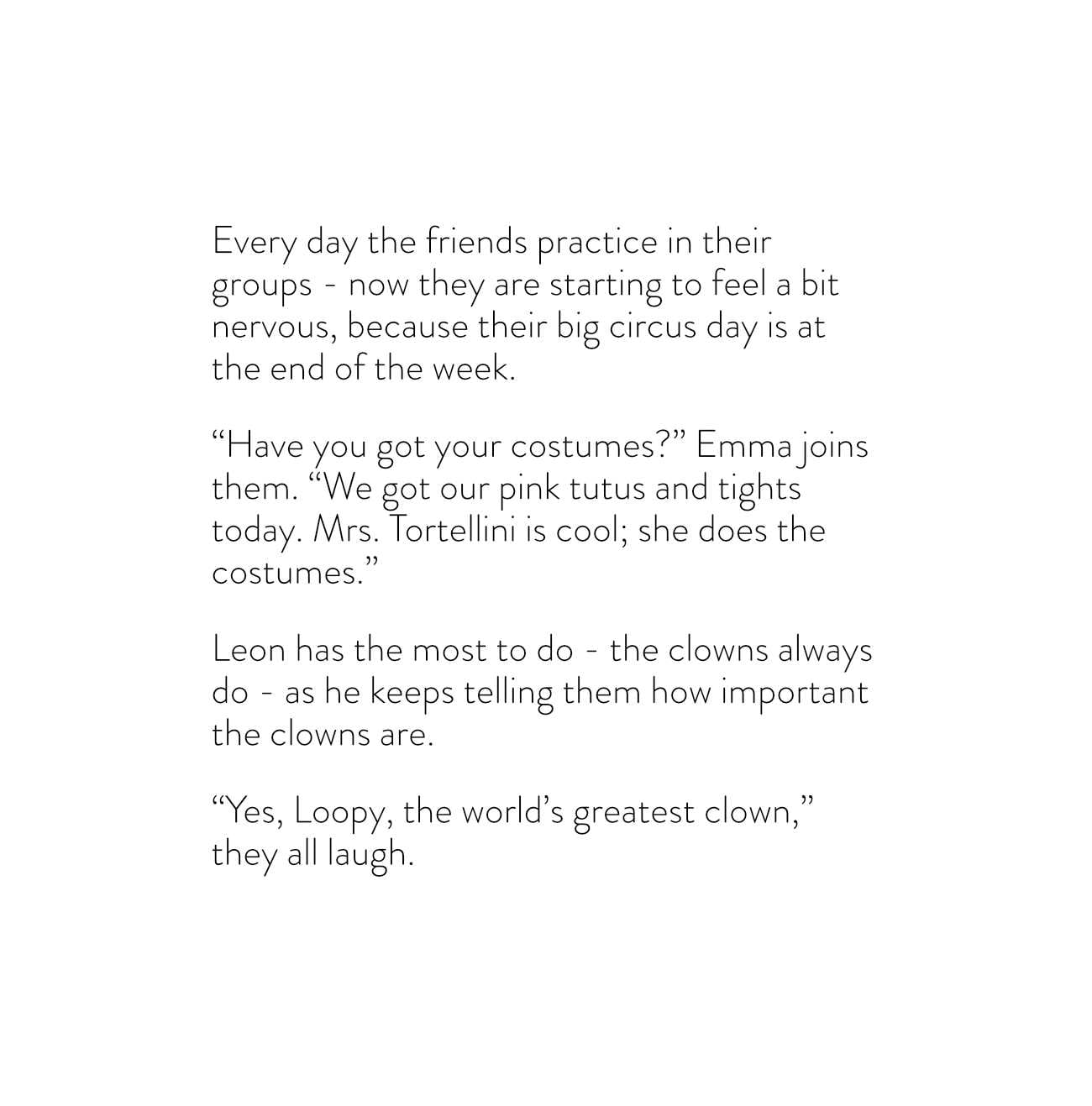 Bedtime stories The Circus School short stories for kids page 28