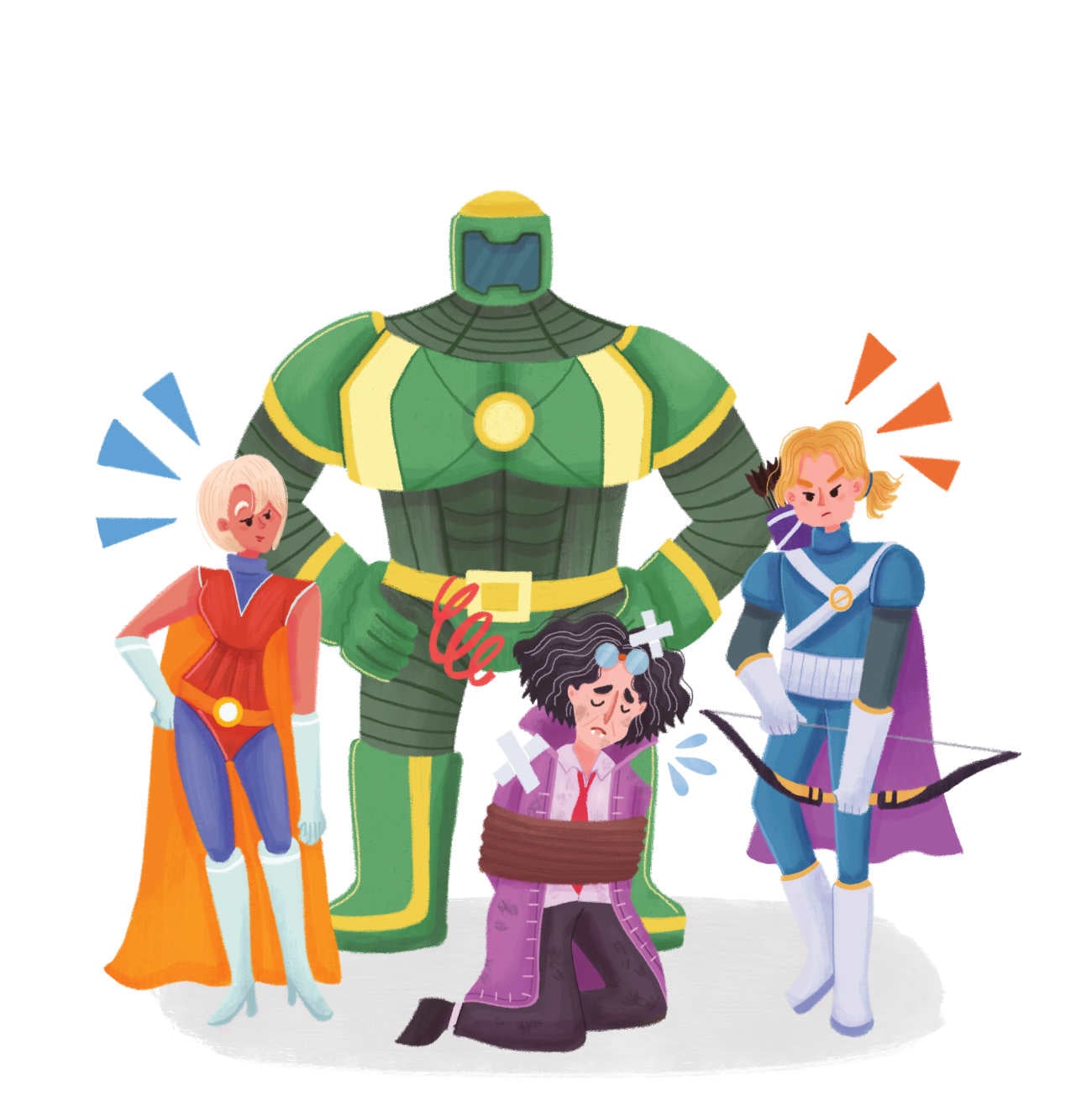Bedtime stories The OTHER Superheroes storybooks online and free kids books page 13