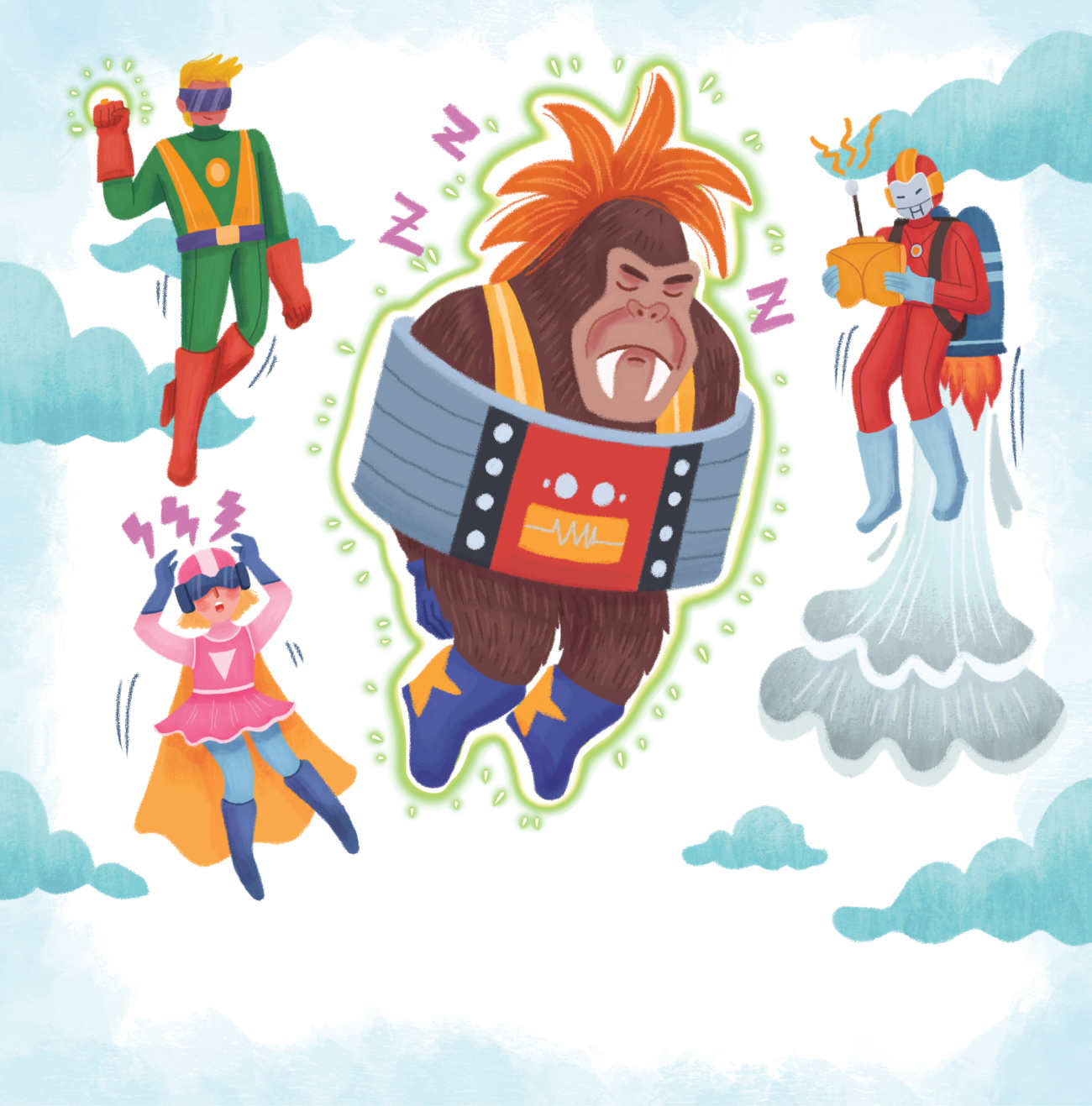 Bedtime stories The OTHER Superheroes storybooks online and free kids books page 21
