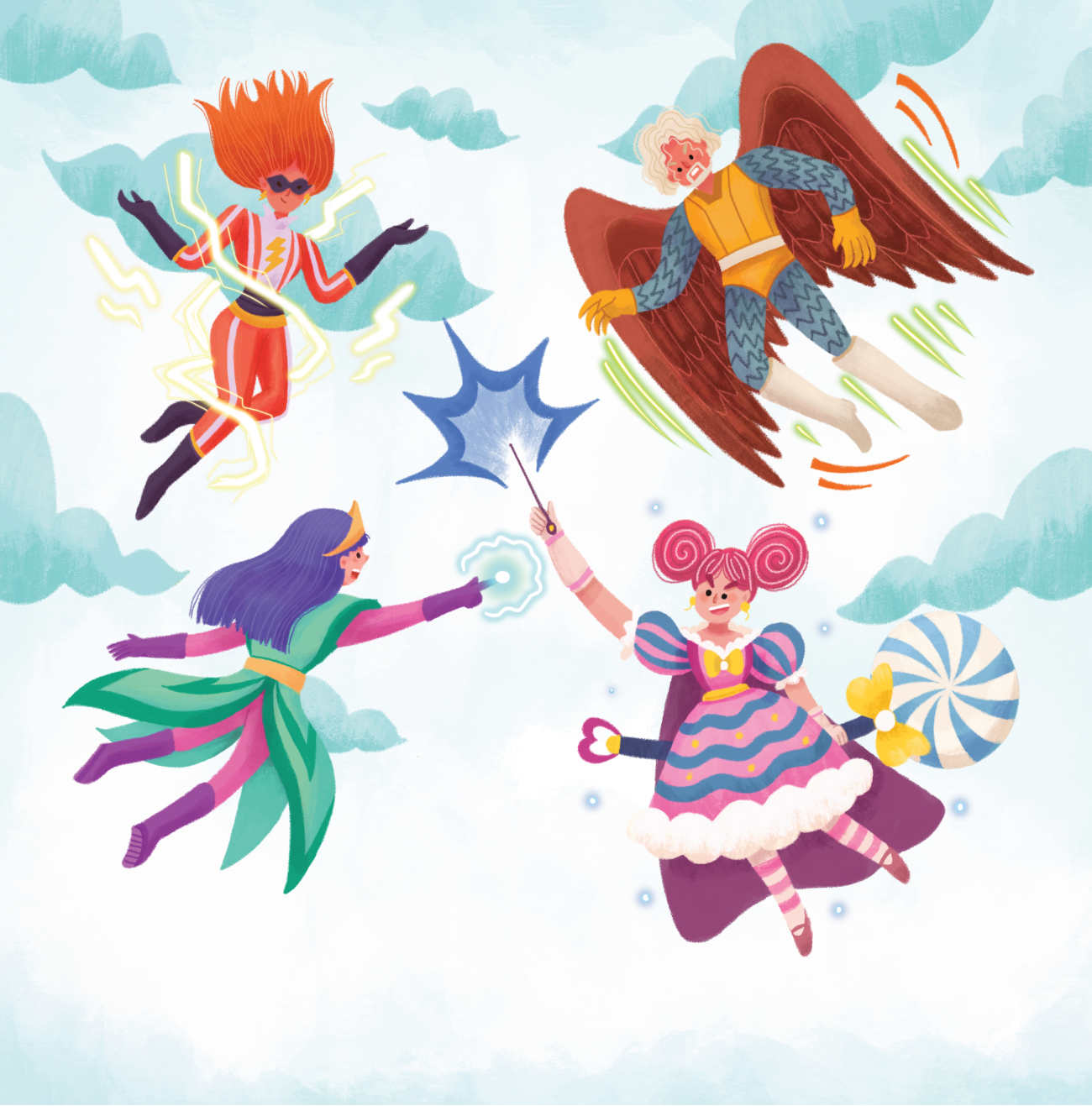 Bedtime stories The OTHER Superheroes storybooks online and free kids books page 35