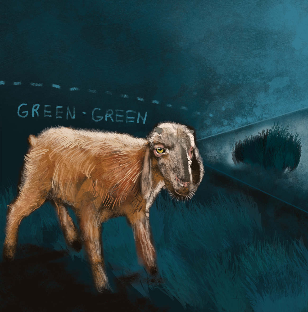 Dark fairytales The Three Billy Goats Gruff poetic fairy tale retellings page 14