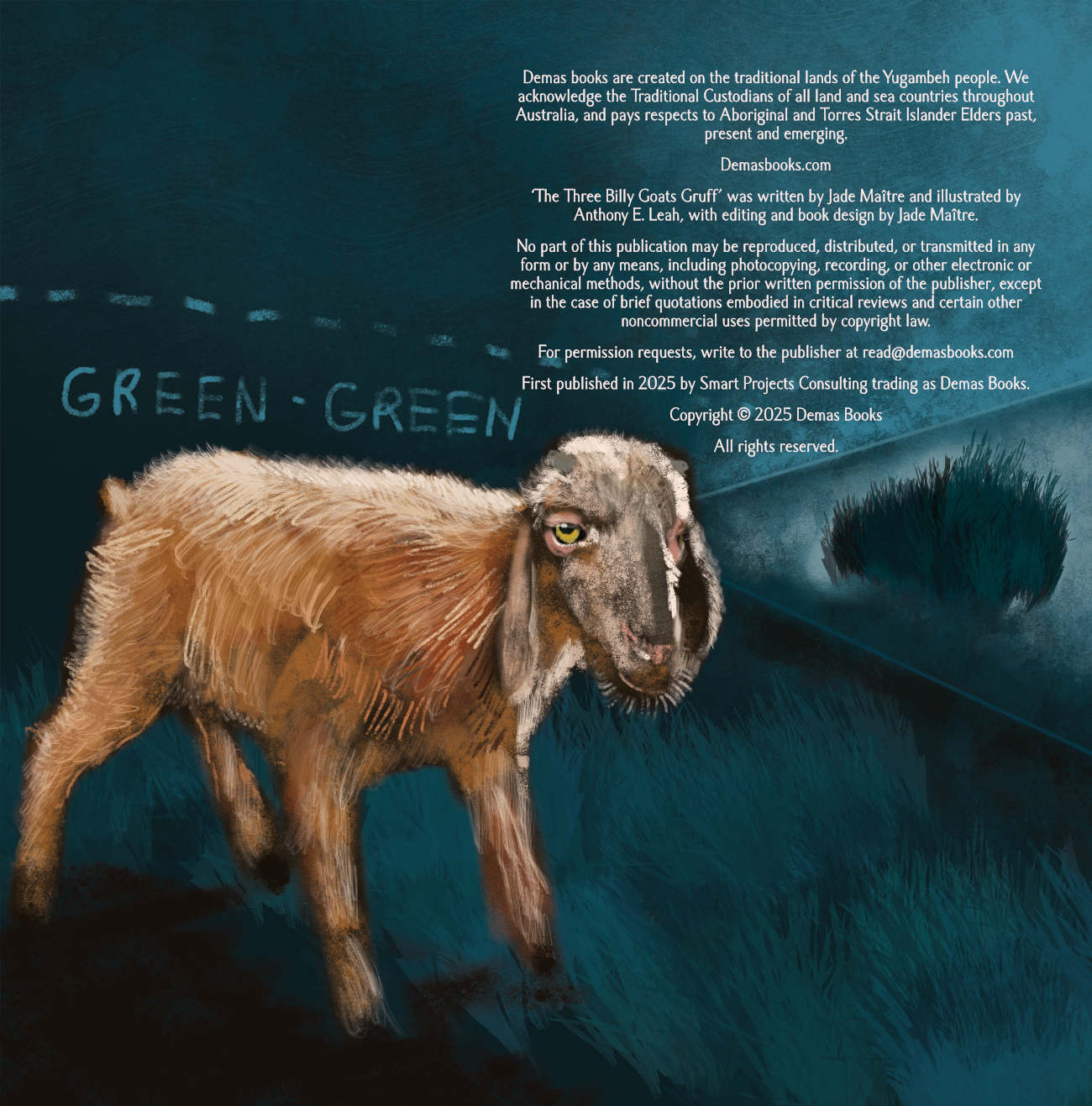 Dark fairytales The Three Billy Goats Gruff poetic fairy tale retellings credits