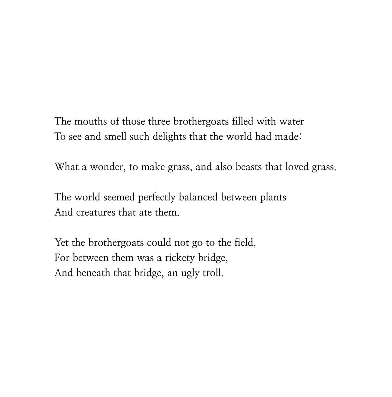 Dark fairy tale retellings The Three Billy Goats Gruff bedtime stories page 11 edited